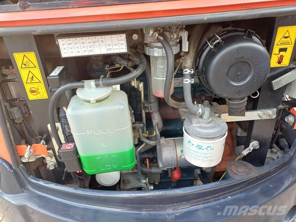 Kubota U 17-3 Mini kotrók < 7t