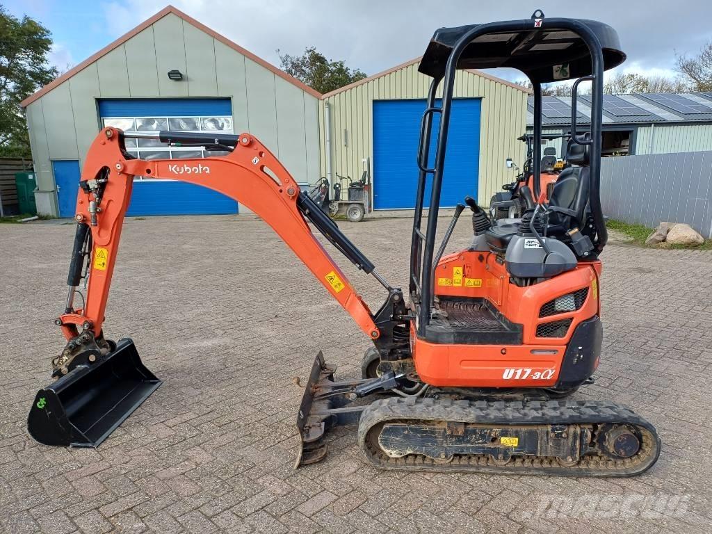 Kubota U 17-3 Mini kotrók < 7t