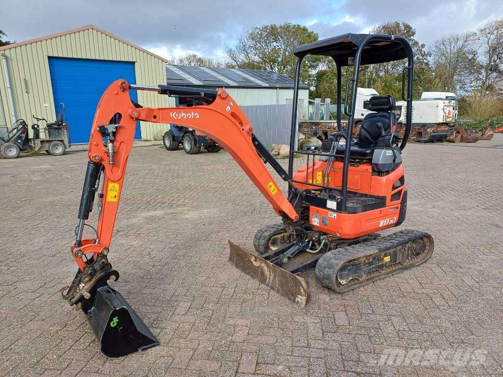 Kubota U 17-3 Mini kotrók < 7t