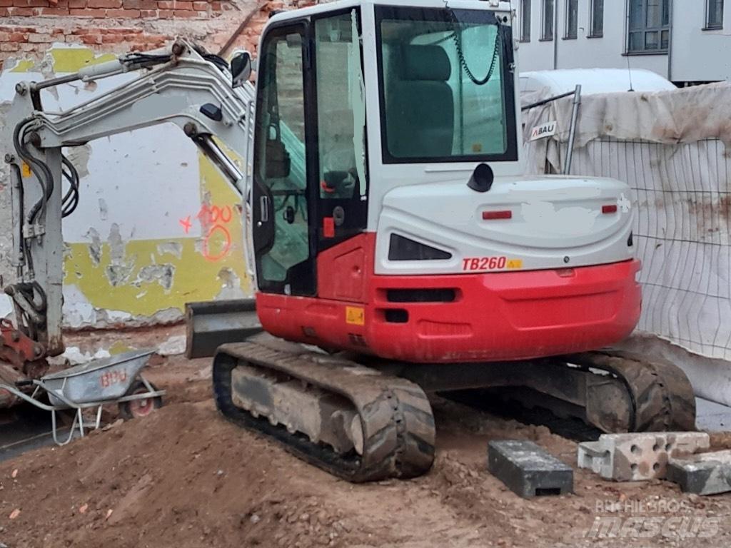 Takeuchi TB 260 Mini kotrók < 7t