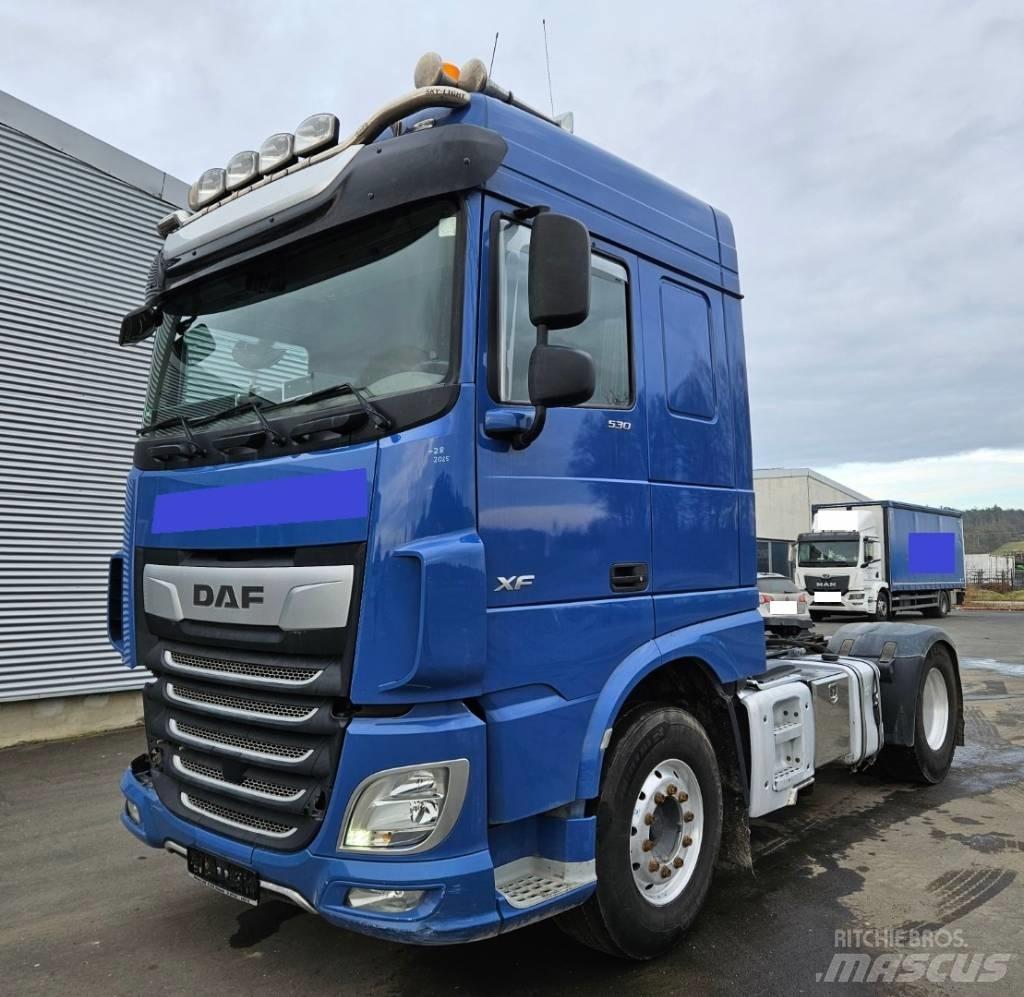 DAF XF 530 Unfall Nyergesvontatók