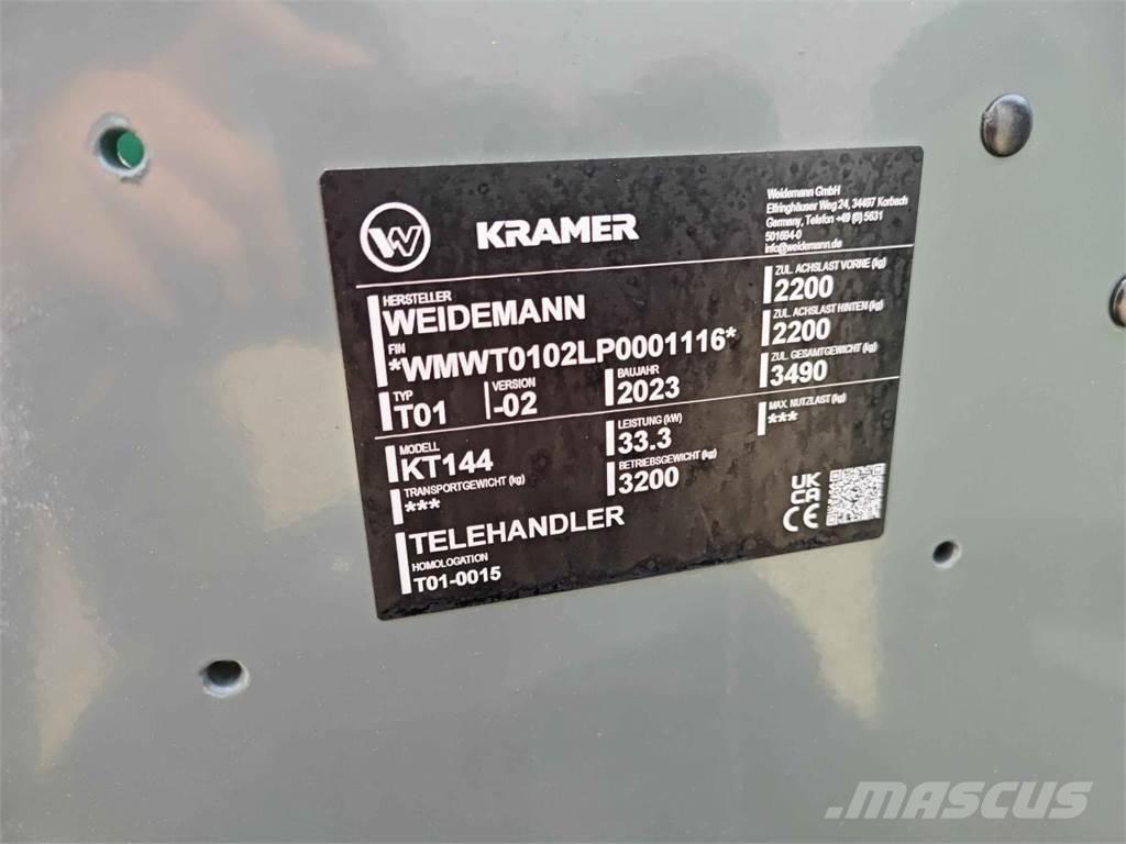 Kramer KT144 Teleszkópos mezőgazdasági rakodók