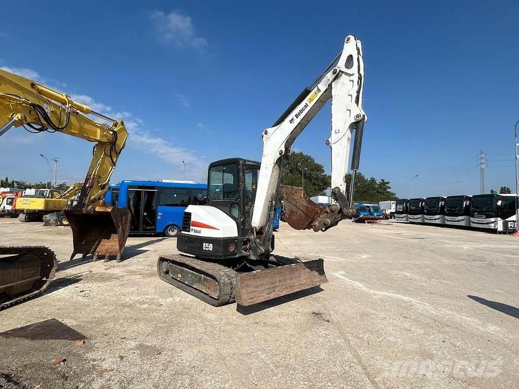 Bobcat E50 Mini kotrók < 7t
