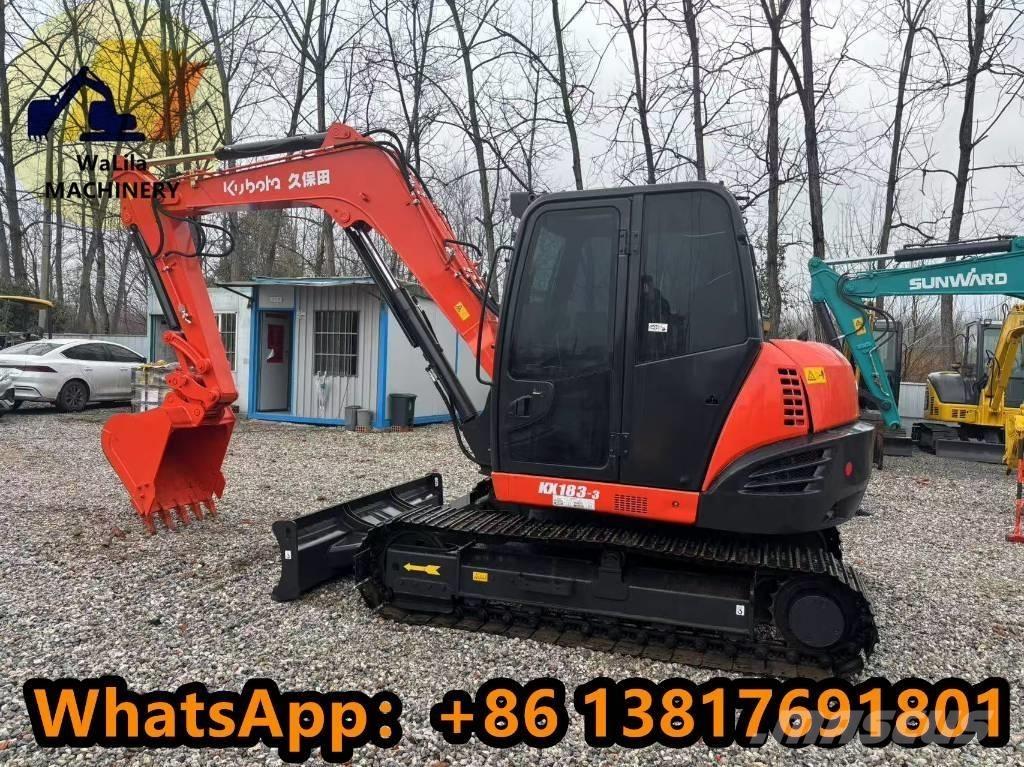 Kubota KX 183 Mini kotrók < 7t