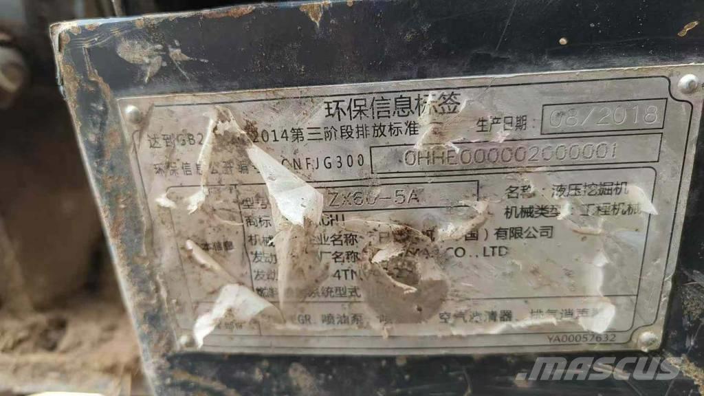Hitachi Zaxis 60 Lánctalpas kotrók