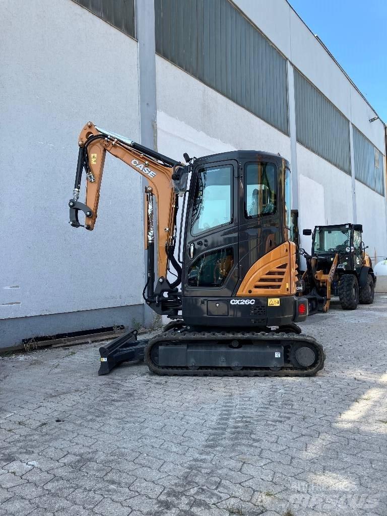 CASE CX 26 C Mini kotrók < 7t