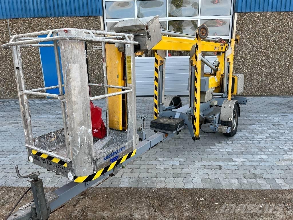 Omme Mini 12 EBJ Pótkocsira szerelt emelők és állványok