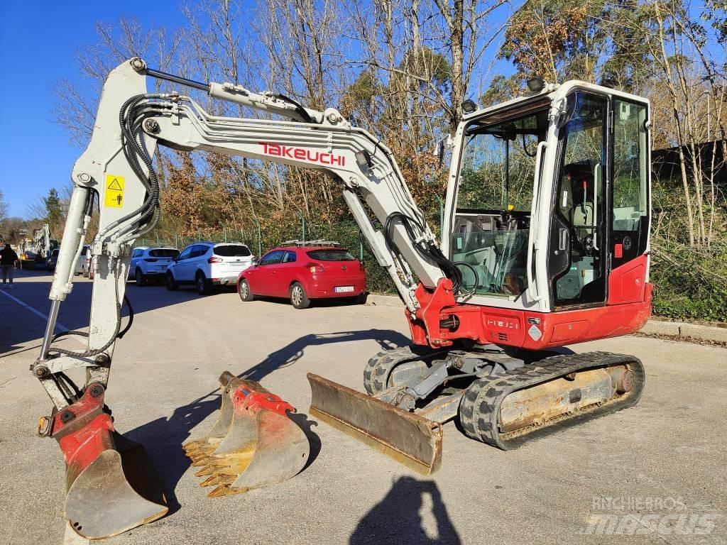 Takeuchi TB 230 Mini kotrók < 7t