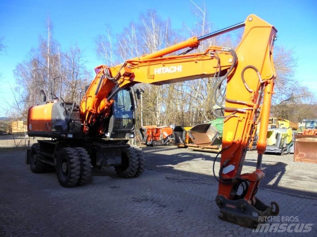 Hitachi ZX 170 W-5 B Gumikerekes kotrók
