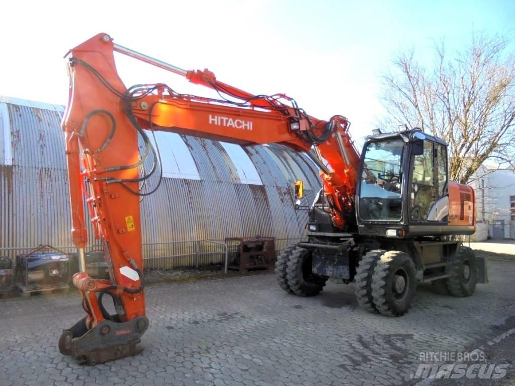 Hitachi ZX 170 W-5 B Gumikerekes kotrók