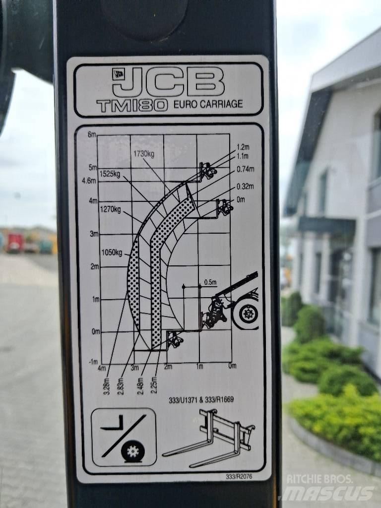 JCB TM 180 ( 220 ) Teleszkópos mezőgazdasági rakodók
