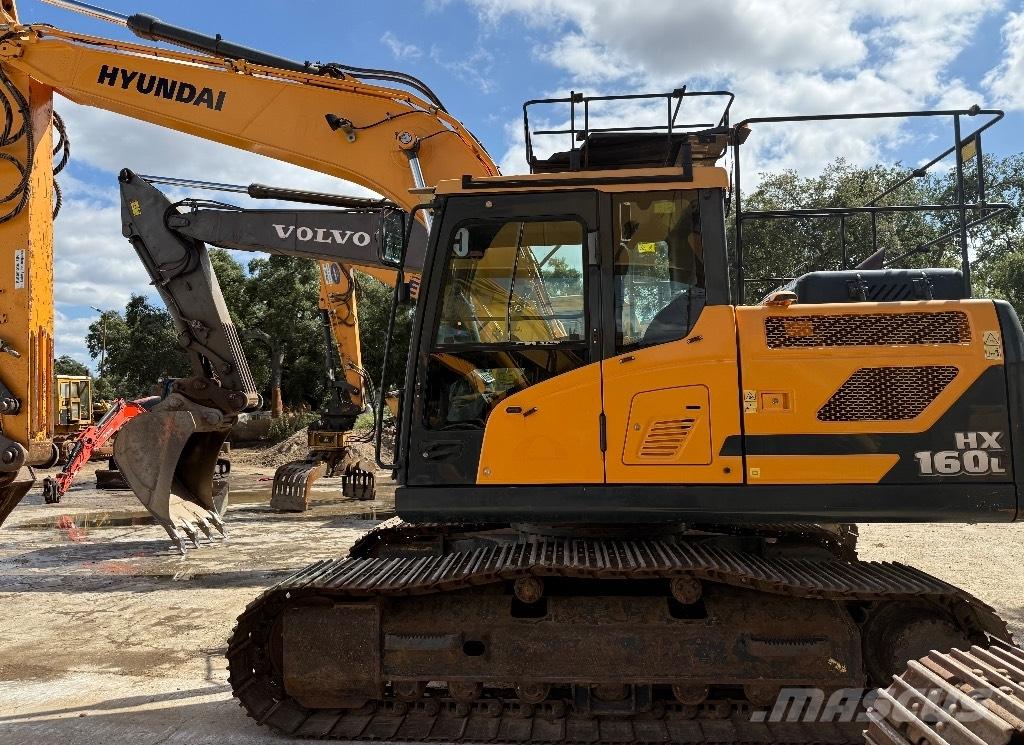 Hyundai HX 160 L Lánctalpas kotrók