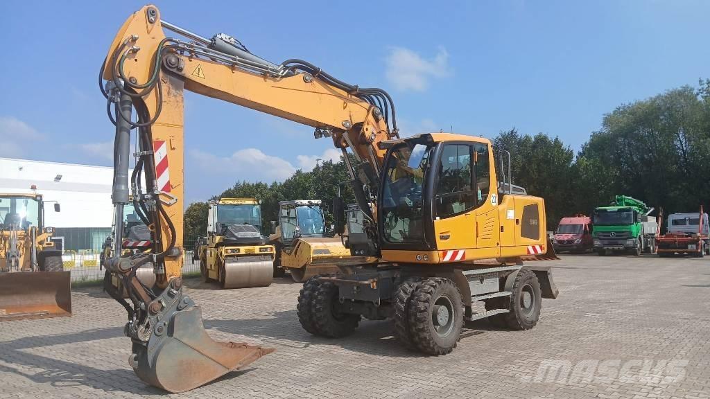 Liebherr A 916 Gumikerekes kotrók