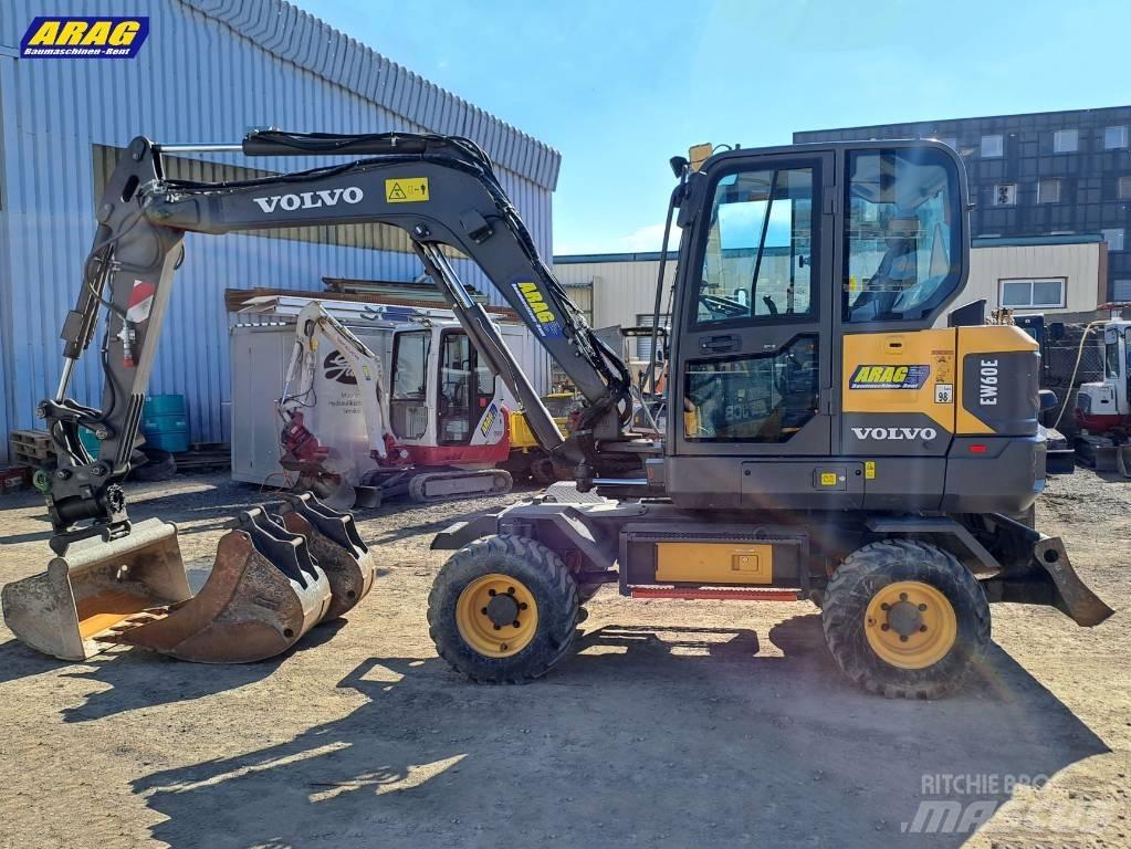 Volvo EW 60 E Gumikerekes kotrók
