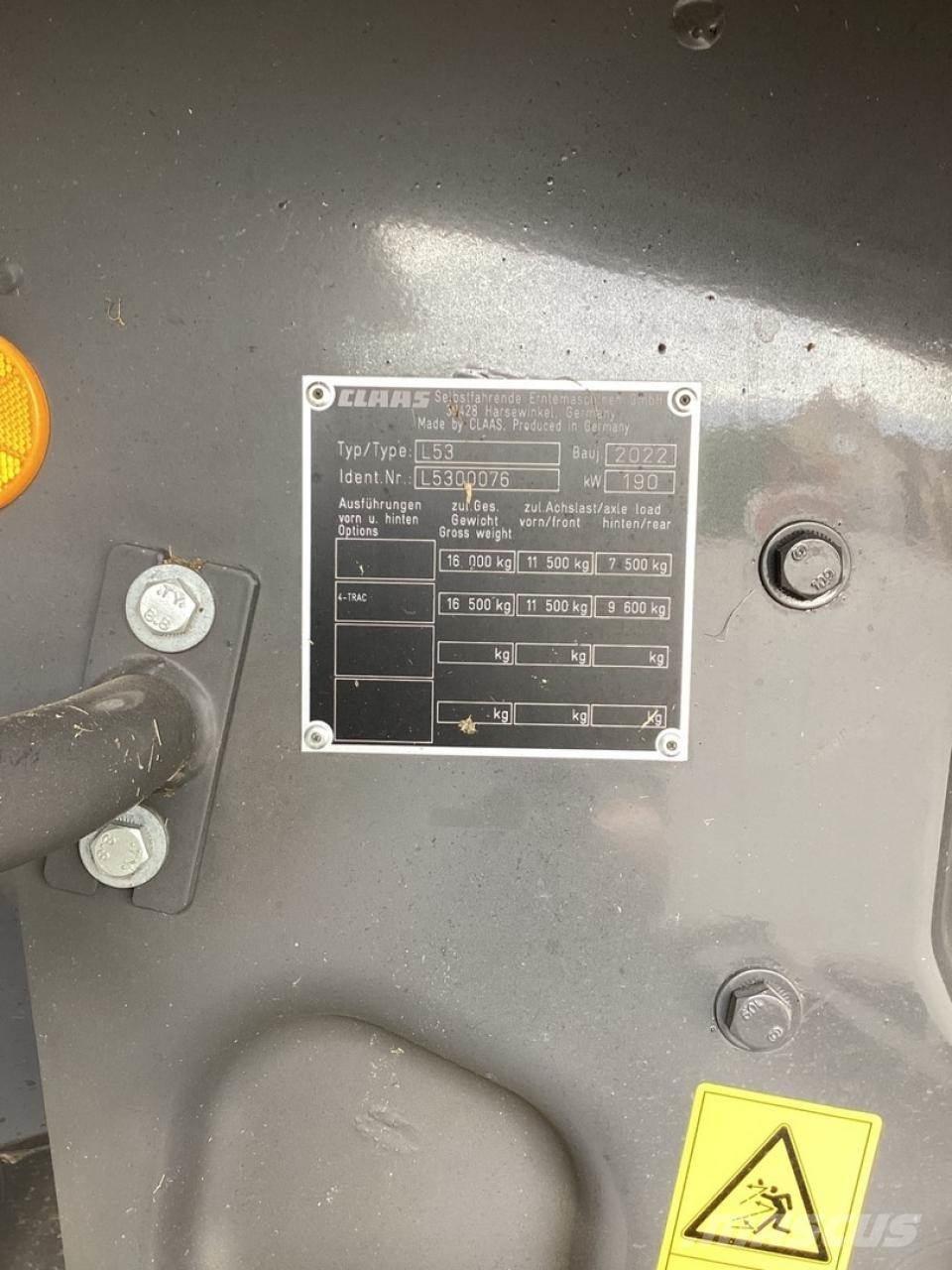 CLAAS Trion 520 Kombájnok