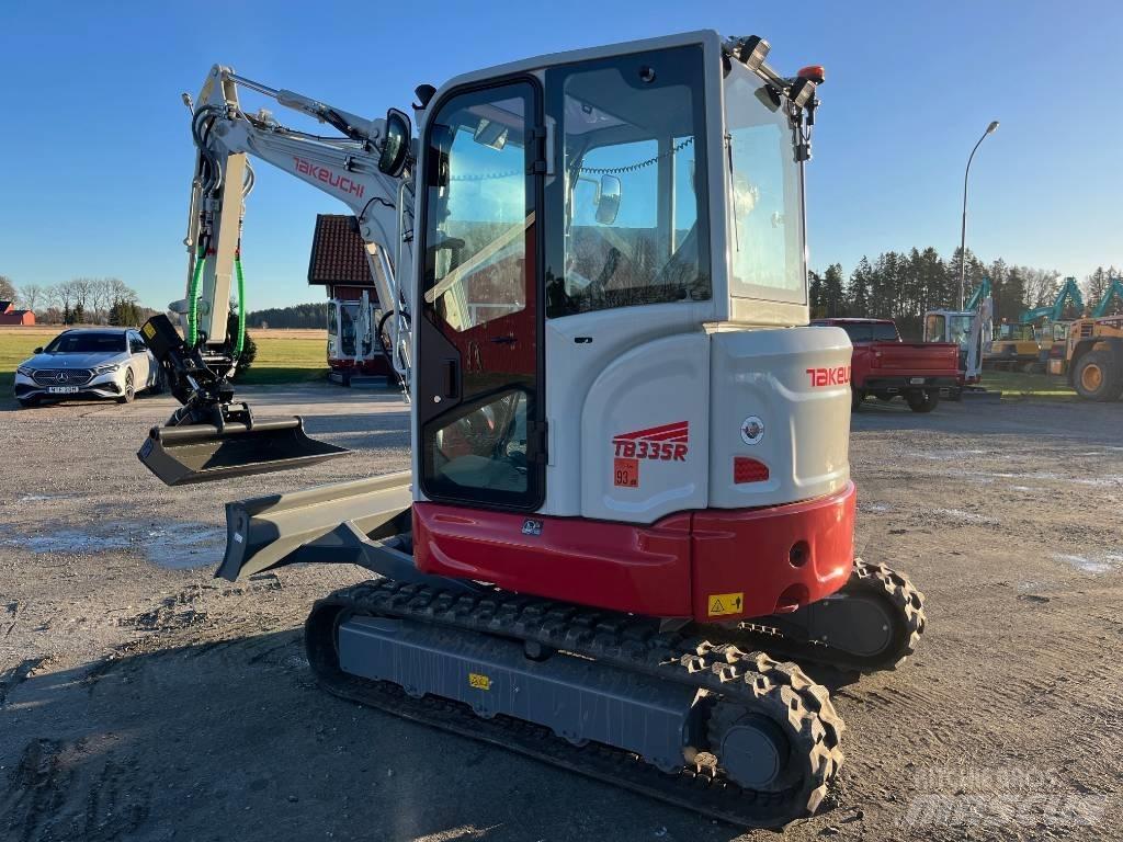 Takeuchi TB 335 R Mini kotrók < 7t