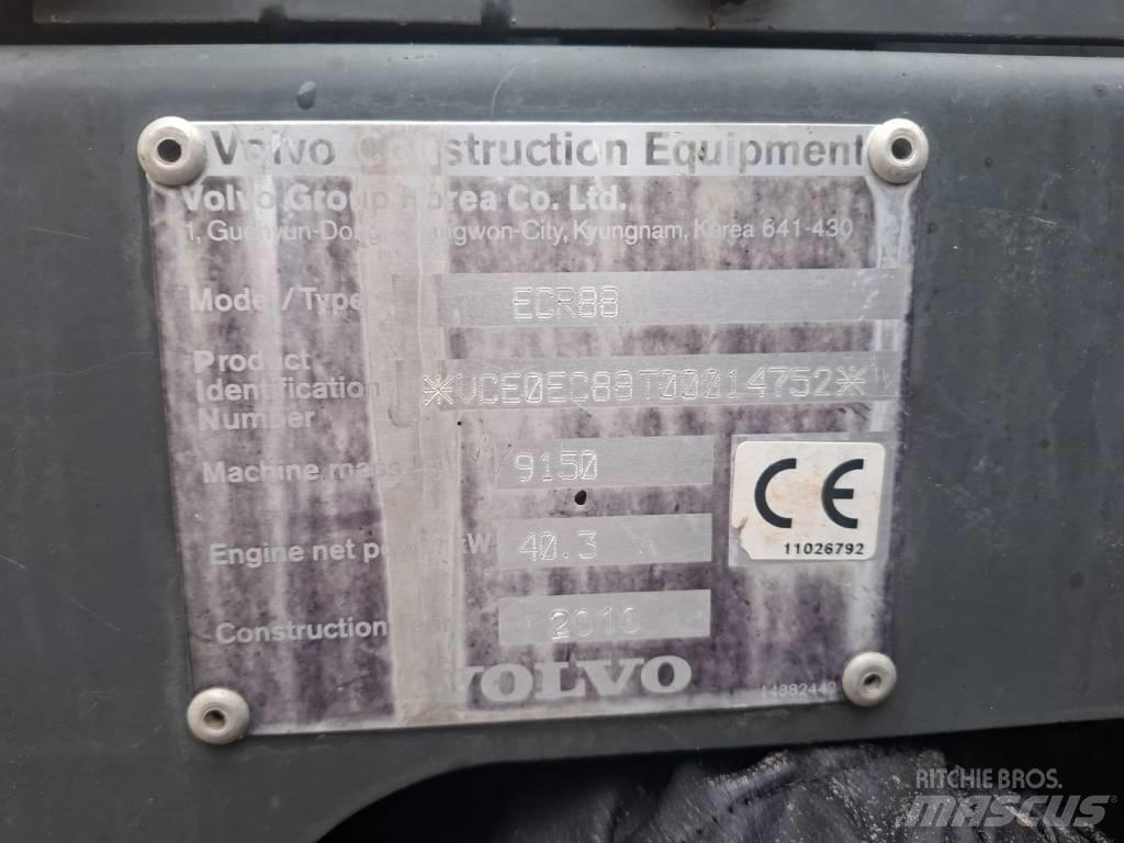 Volvo ECR 88 Közepes (midi) kotrók 7 t - 12 t