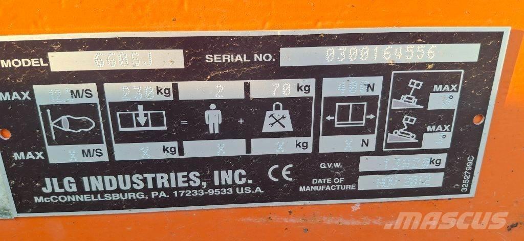JLG 660 SJ Teleszkópos emelők
