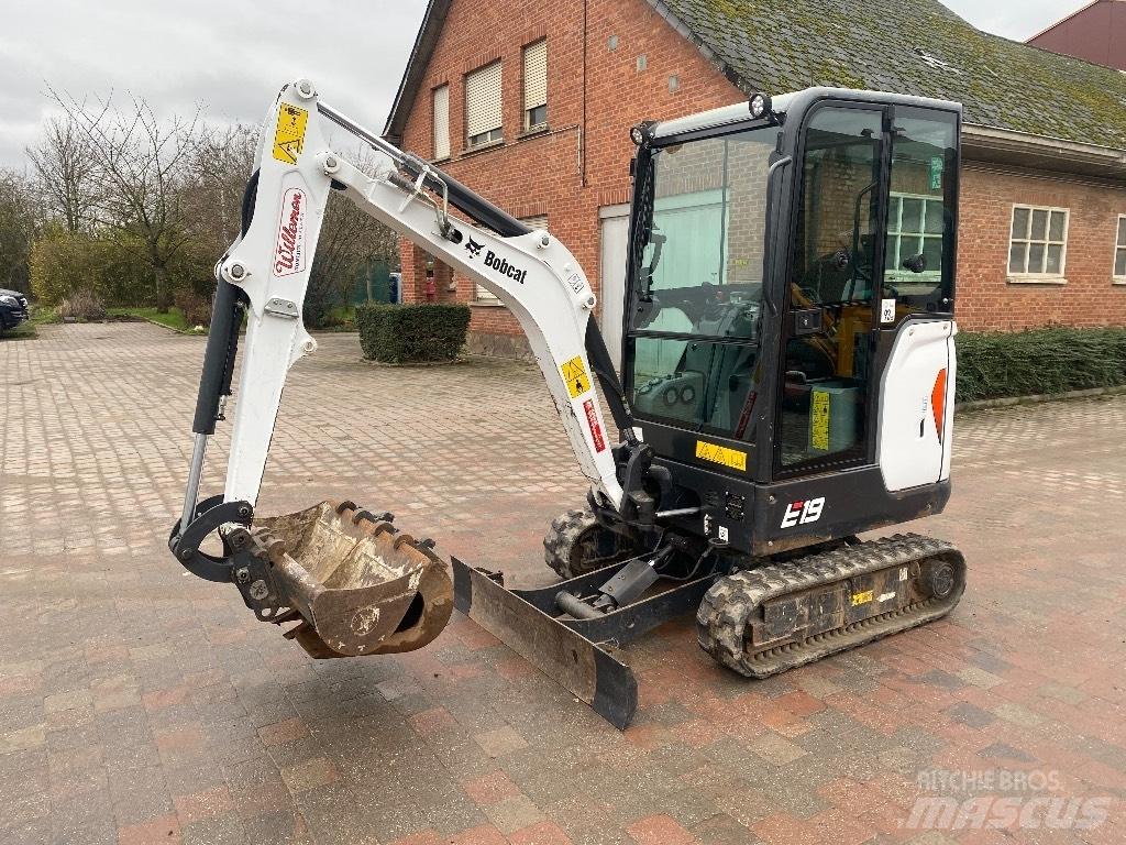Bobcat E 19 Mini kotrók < 7t