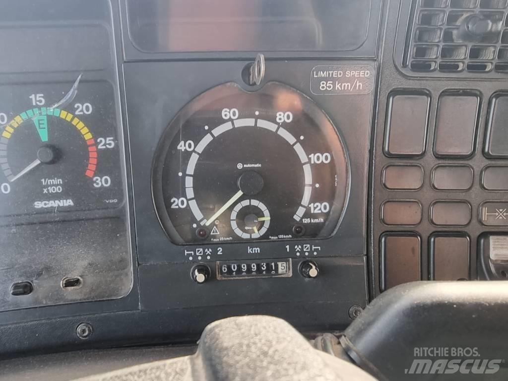 Scania 94L Konténer keretes / Konténeres teherautók
