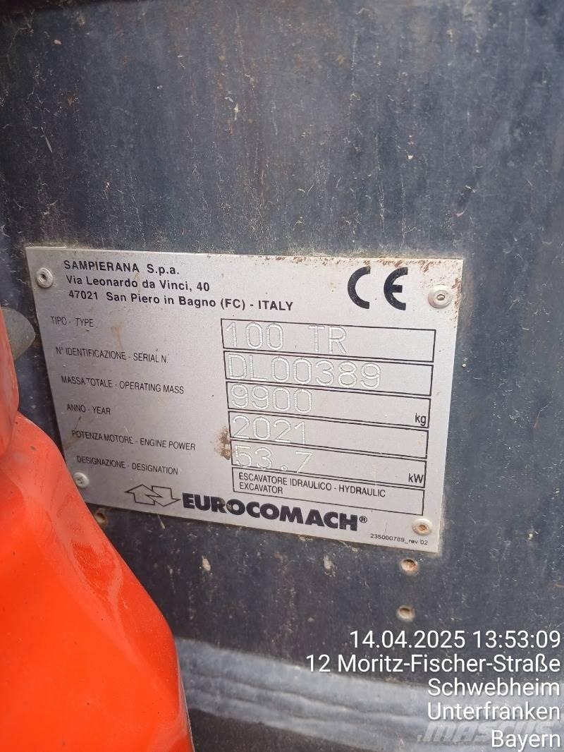 Eurocomach 100TR Mini kotrók < 7t