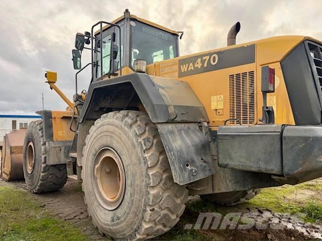 Komatsu WA 470-5H Gumikerekes homlokrakodók