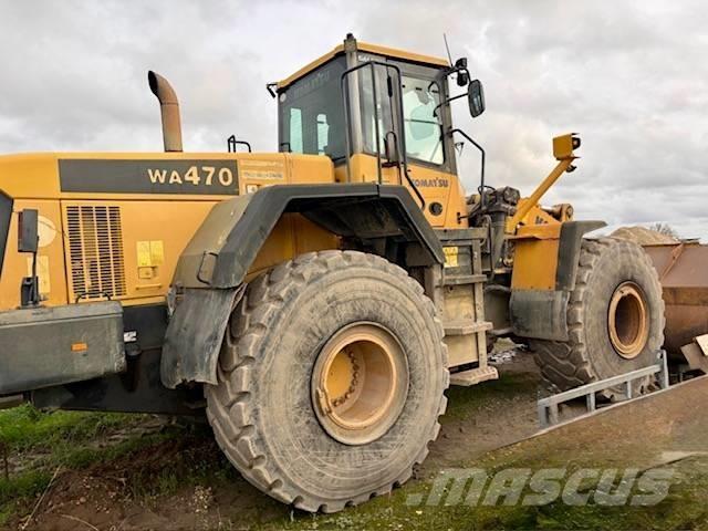 Komatsu WA 470-5H Gumikerekes homlokrakodók