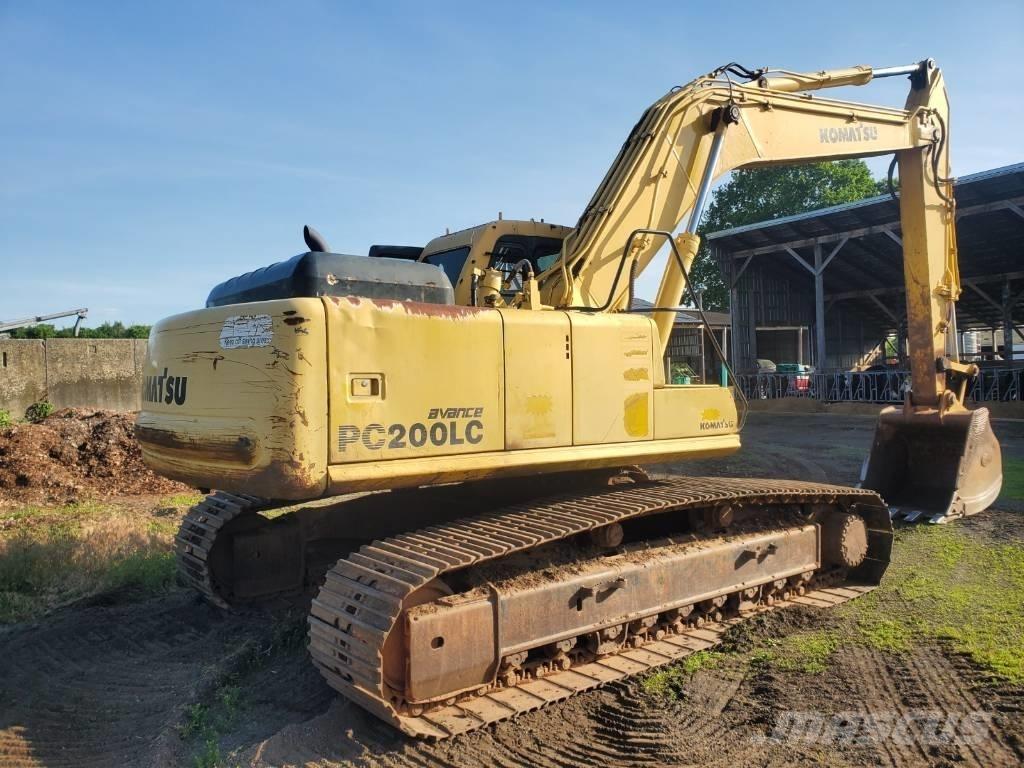 Komatsu PC200LC-6LE Lánctalpas kotrók