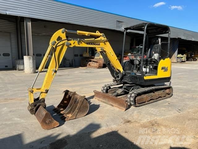 Yanmar SV 26 Mini kotrók < 7t
