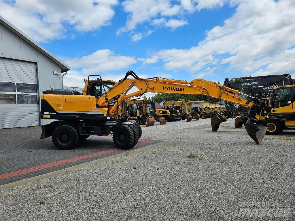 Hyundai 140 W 9 A Gumikerekes kotrók