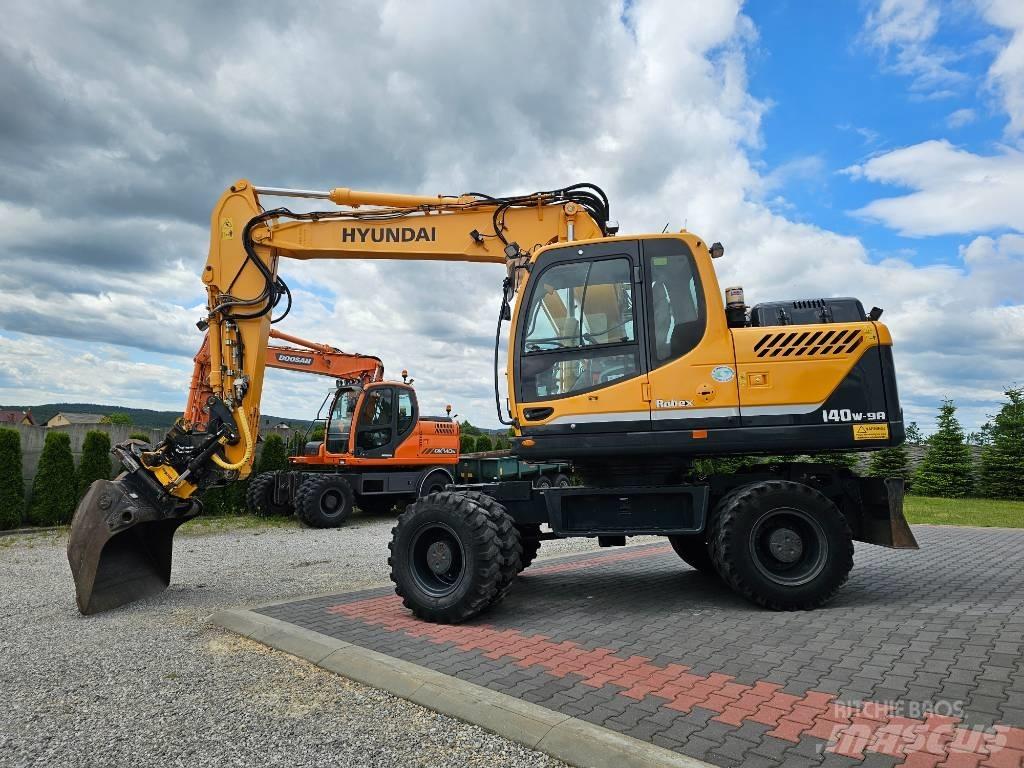 Hyundai 140 W 9 A Gumikerekes kotrók