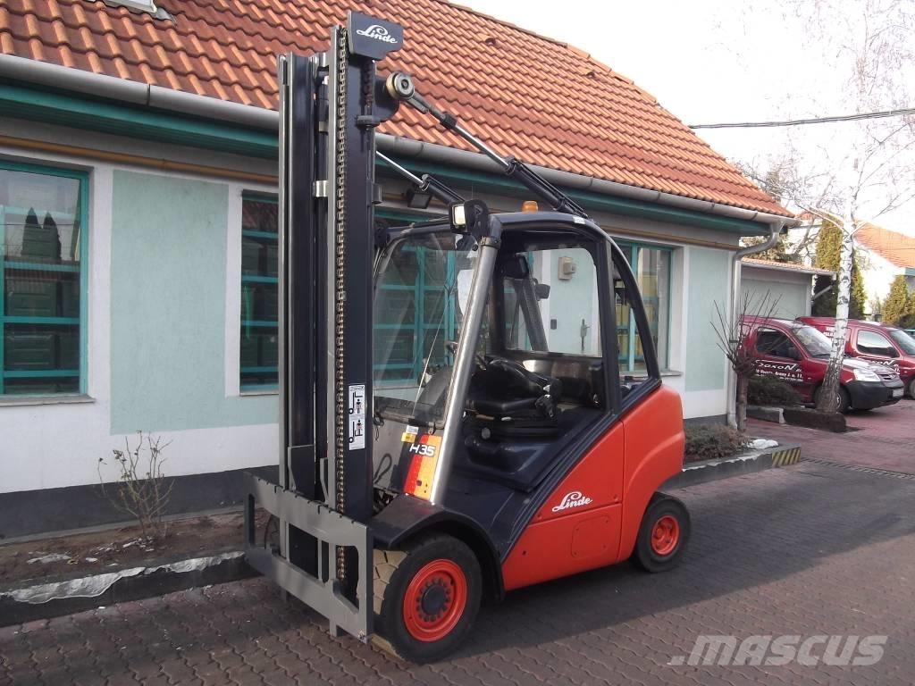 Linde H 35 D V-2917 Dízel targoncák