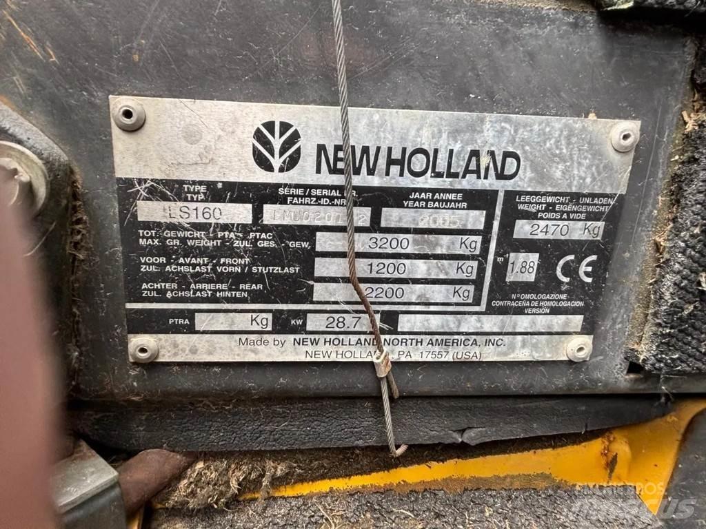 New Holland LS160 Kompaktrakodók