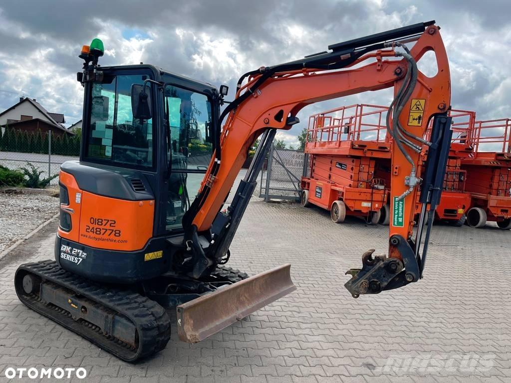 Doosan DX 27 Z Mini kotrók < 7t