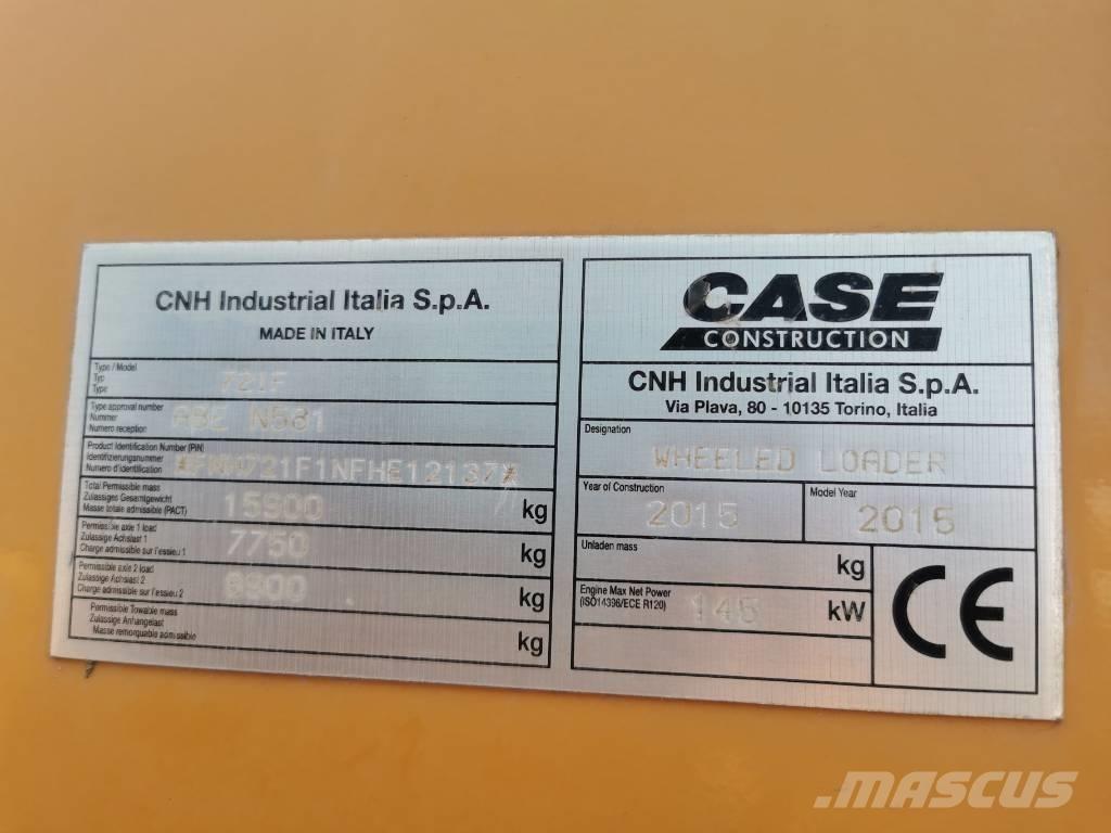 CASE 721F Z-Bar Gumikerekes homlokrakodók