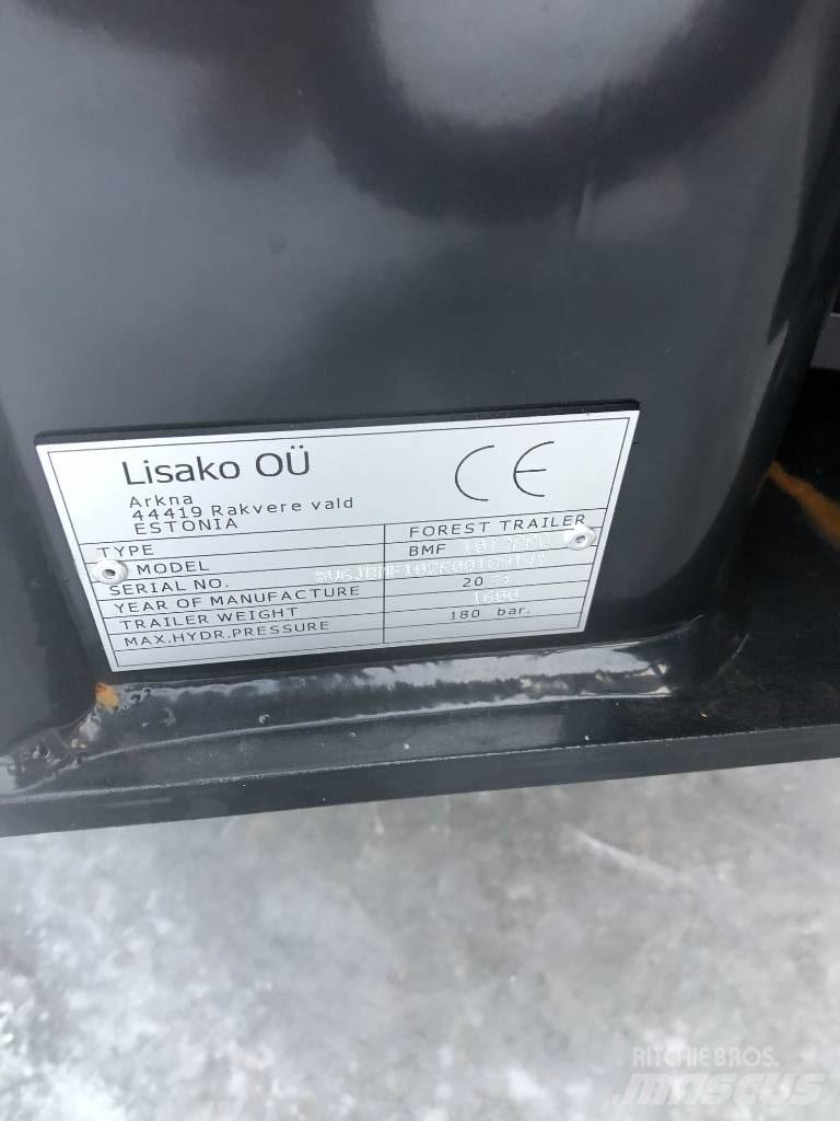 BMF 720+10T2 pro Erdészeti pótkocsik