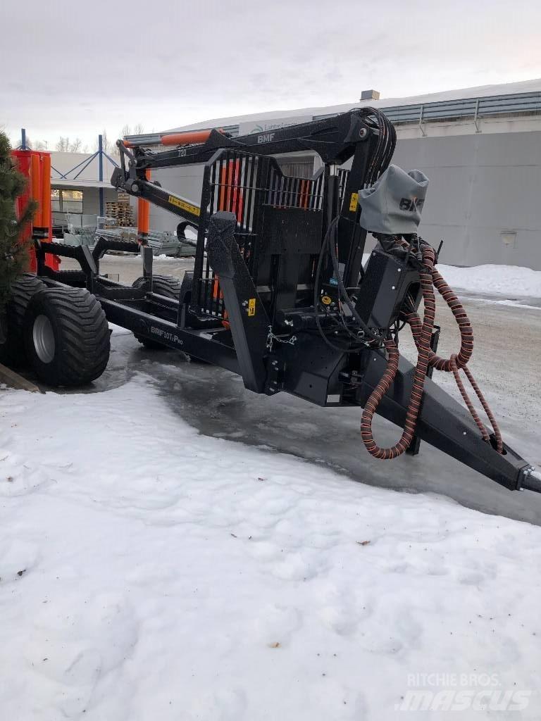 BMF 720+10T2 pro Erdészeti pótkocsik