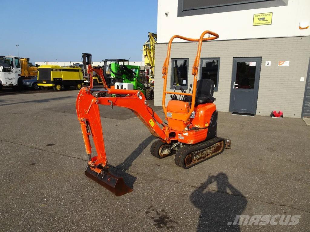 Kubota U10-3 Mini kotrók < 7t