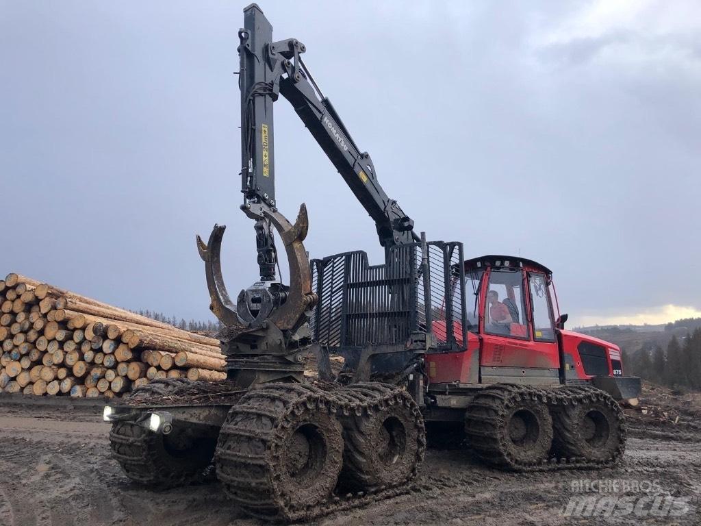 Komatsu 875 Kihordók
