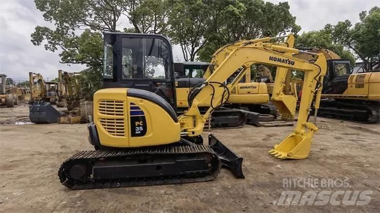 Komatsu PC 35 Mini kotrók < 7t