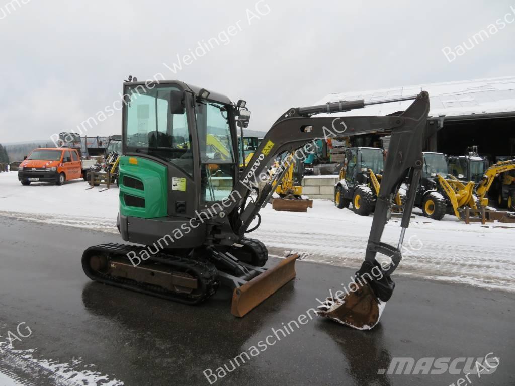 Volvo ECR 25 D Mini kotrók < 7t