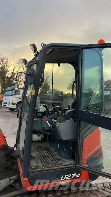 Kubota U 27-4 Mini kotrók < 7t