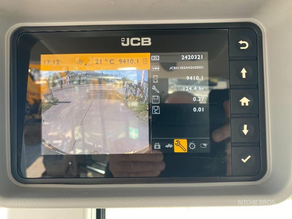 JCB 413 K T4F Gumikerekes homlokrakodók