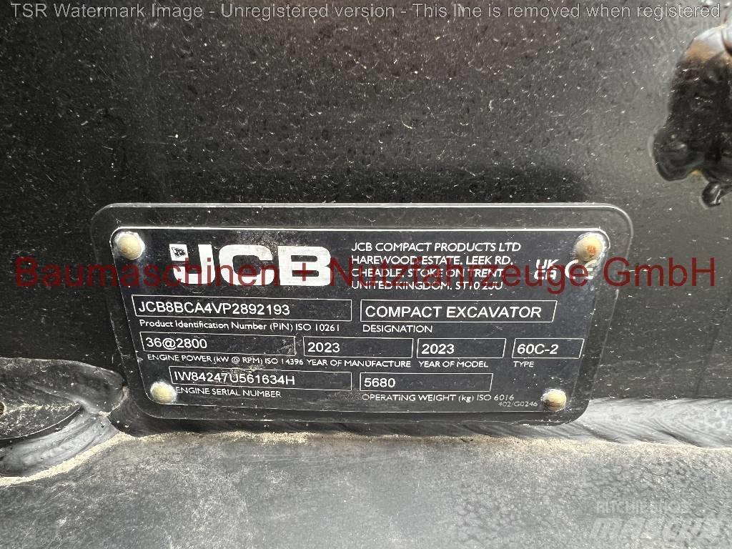 JCB 60C-2 -Demo- Mini kotrók < 7t