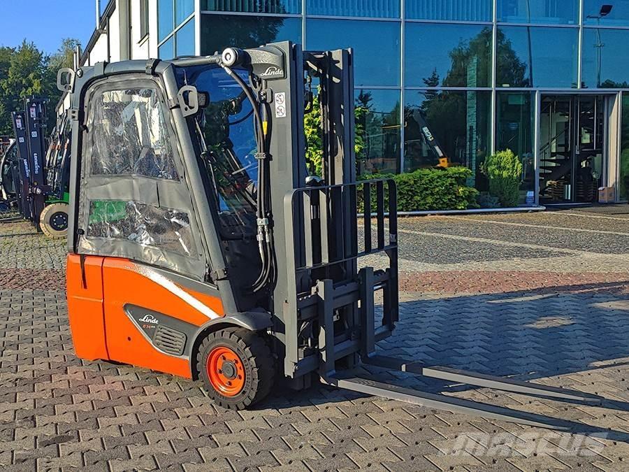 Linde E14-02 Elektromos targoncák