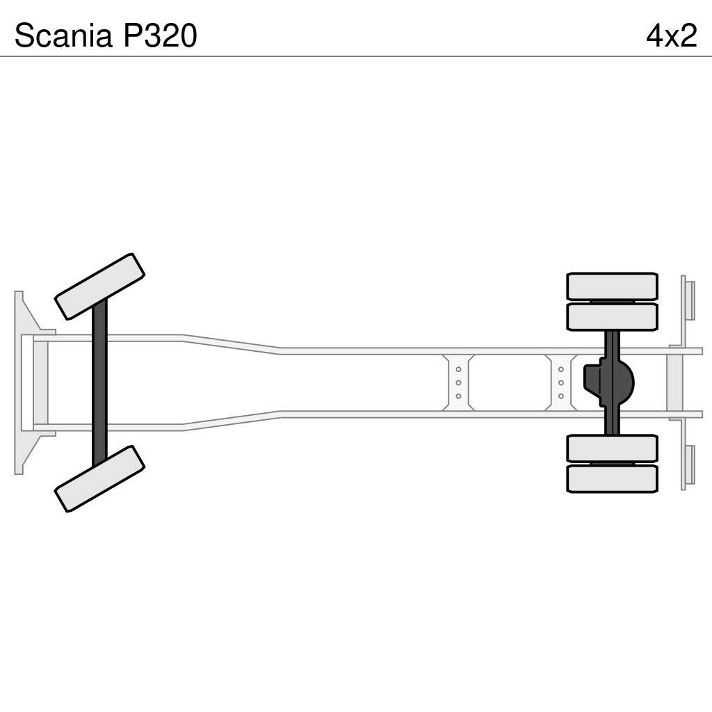 Scania P320 Hidraulikus konténerszállító