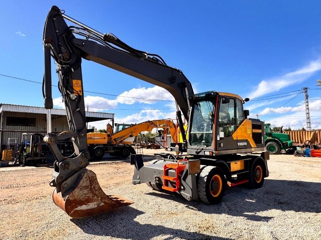 Volvo EW 160 E Gumikerekes kotrók