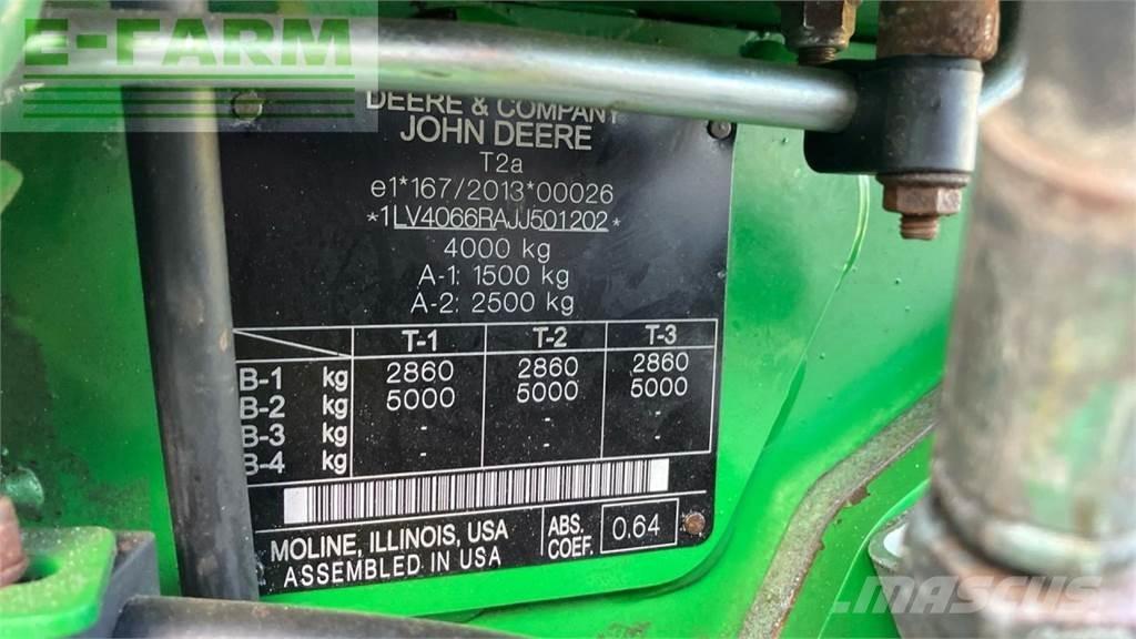 John Deere 4066R Traktorok