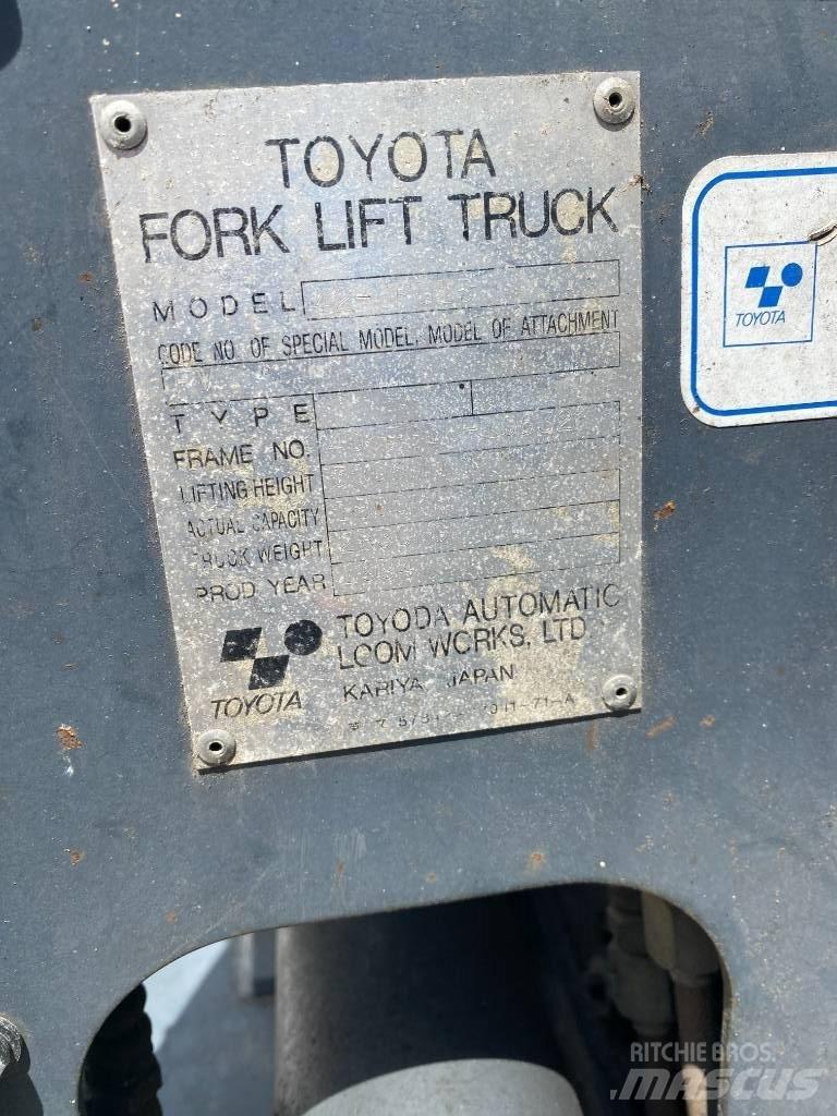 Toyota 42-6FG15 Gázüzemű targoncák