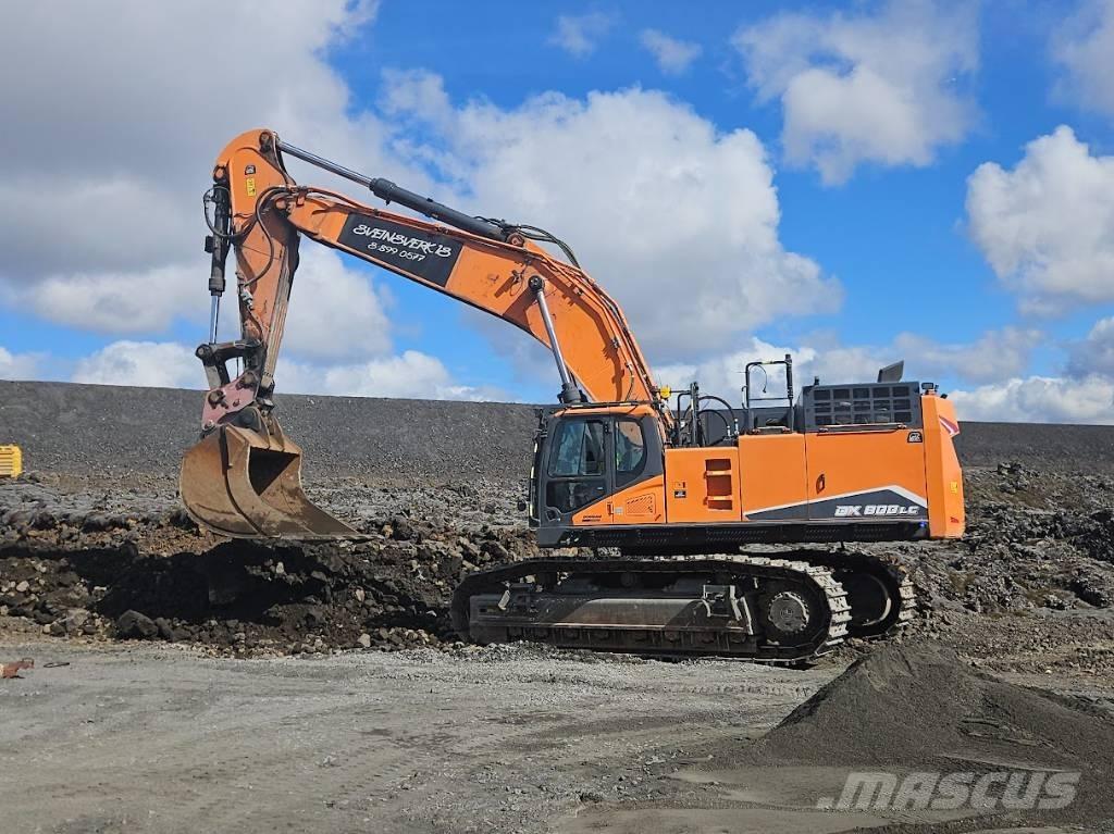 Doosan DX800LC-7 Lánctalpas kotrók
